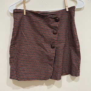 Plaid UO mini skirt